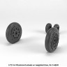 Armory ARAW72328 McDonnell F-4 Phantom II wheels with weighted tires/tyres, early [F-4B, F-4N, F-4B/N] 1/72