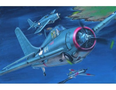 Trumpeter 02225 Самолет F4F-3 &quot;Уайлдкэт&quot; (поздняя версия) 1/32