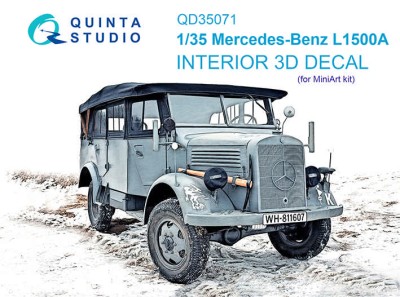 Quinta studio QD35071 Mercedes-Benz L1500A (MiniArt) 1/35