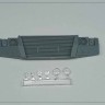 Miniarm 35287 КамАЗ Тайфун 4386 - обновленная передняя радиаторная часть + оптика 1/35