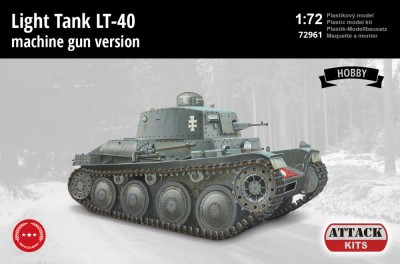 Attack Hobby 72961 LT-40 Light Tank machine gun version (HOBBY) 1/72