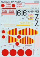 Print Scale 72-172 Nakajima B5N Kate 1/72