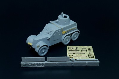 Hauler HLH-72136 Tatra OA vz.30 - resin &amp; PE set (FTF) 1/72