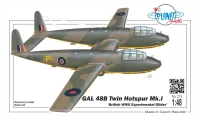Planet Models PLT213 GAL.48B Twin Hotspur Mk.I British Exp.Glider 1/48