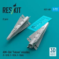 Reskit 72489 AIM-26A 'Falcon' missiles (2 pcs.) 1/72