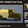 CMK 3087 GMC 353 Airfield Fuel Tank conv. For TAM 1/35