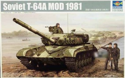 Trumpeter 01579 Soviet T-64А MOD 1981 1/35