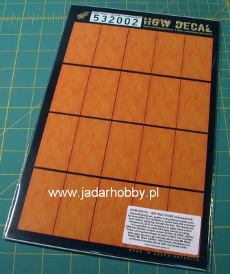 HGW 532002 Light Wood / Yellow / Transparent декаль 1/32