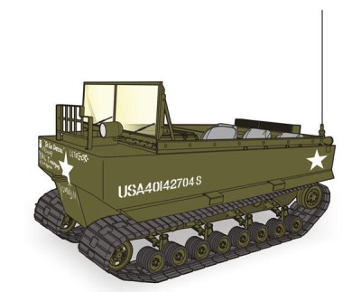 CMK 8049 M29 Weasel full resin kit 1/48