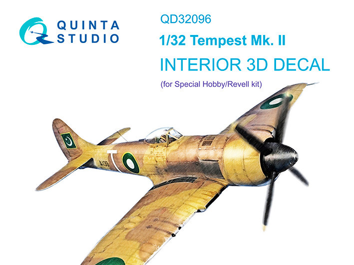 Quinta studio QD32096 Tempest Mk.II (Special Hobby/Revell) 1/32