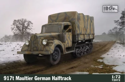 IBG Models 72072 917t Maultier German Halftruck 1/72