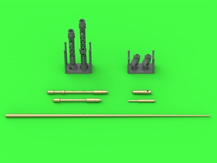 Master (Pl) G16009 PzKpfw I - MG-13K gun barrels&antenna (TAKOM) 1/16