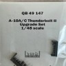 Quickboost QB49147 A-10A/C Thunderbolt II upgrade set (GWH) 1/48