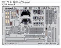 Eduard FE1170 Bf 109G-6 Weekend (EDU) 1:48