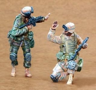 CMK F35163 US Infantry Freedom Iraq part I (2 fig. ) 1/35
