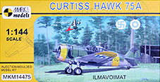 Mark 1 Models MKM-14475 Curtiss Hawk H-75A 'Ilmavoimat' (4x camo) 1/144