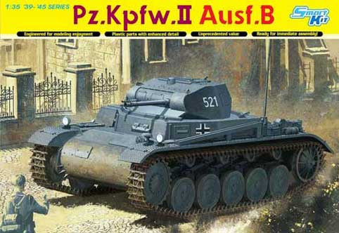 Dragon 6572 Pz.Kpfw. II Ausf. B 1/35