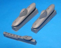 Vector VDS48-146 И-16/И-152/УТИ-4 неубираемые лыжи с обтекателями 1/48