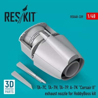 Reskit U48339 TA-7C/7H/7P, A-7K Corsair II exhaust nozzle 1/48