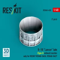 Reskit U48428 B-1B 'Lancer' exhaust nozzle late - type 2 1/48