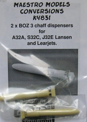 Maestro Models MMCK-4831 1/48 BOZ 3 chaff dispensers (2pcs.)