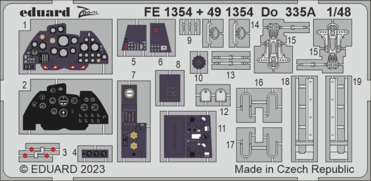 Eduard 491354 SET Do 335A (TAM) 1/48