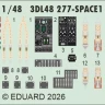 Eduard 3DL48277 MH-6J SPACE (ICM) 1/48