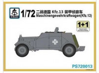 S-Model PS720013 Maschinengewehrkraftwagen (Kfz.13) 1/72