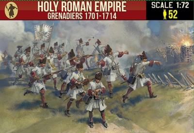 Strelets STR26972 Holy Roman Empire Grenadiers 1701-1714 1/72