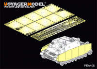 Voyager Model PEA405 Sturmpanzer IV Brummbar Late Side Skirts (TAMIYA 35353) 1/35