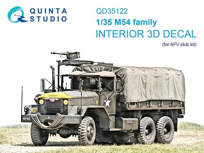 Quinta Studio QD35122 для семейства M54 (AFV club) 1/35