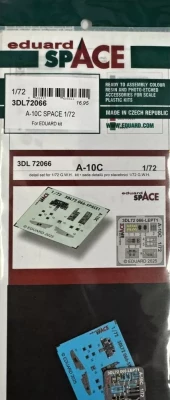 Eduard 3DL72066 A-10C SPACE (EDU) 1/72