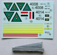 LF Model C7259 Decals Mirage F.1 EQ (Iraqui Air Force) 1/72