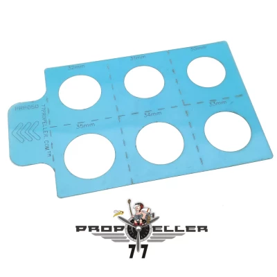 77 Propeller 77PRP050 Airbrush Stencils SPRAY MASKING No.3