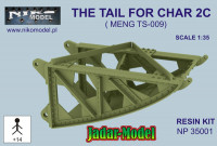 Niko Model NP 35001 - The tail for Char 2C 1:35