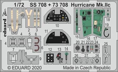 Eduard SS708 1/72 Hurricane Mk.IIc (ARMA H.)