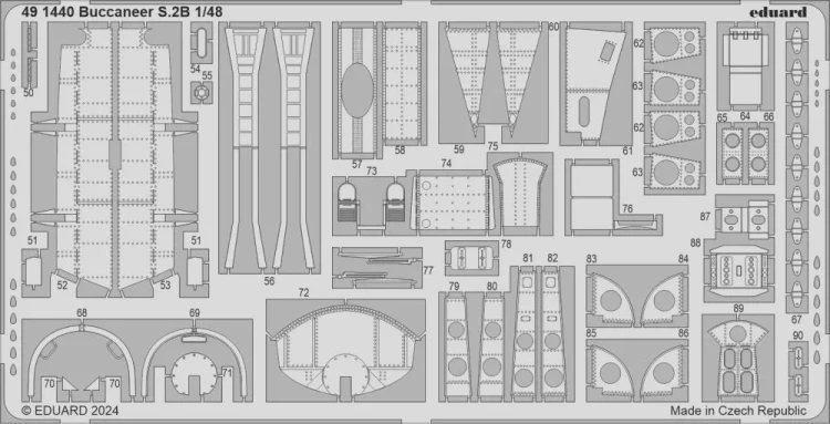 Eduard 491440 SET Buccaneer S2B (AIRF) 1/48