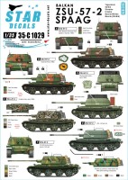 Star Decals 35-C1029 Balkan ZSU-57-2. Yugoslavia/JNA, Croatia, Serbia, BiHA, Slovenia 1/35