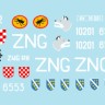 Star Decals 35-C1029 Balkan ZSU-57-2. Yugoslavia/JNA, Croatia, Serbia, BiHA, Slovenia 1/35