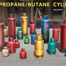 Miniart 35619 1/35 Propane/Butane Cylinders (20 pcs.)