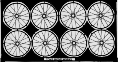 Tom's Modelworks 0405 Spoked Wheels 1/28