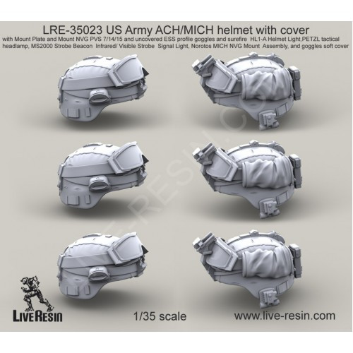 LiveResin LRE35023 US Army ACH/MICH 1/35