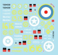 Star Decals 35-C1283 Kiwi Armour # 3 19th Armoured Regiment in Italy. Shermans and Scout Cars.Sherman Mk.III, Humber Scout Car, Dingo Scout Car 1/35
