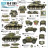 Star Decals 35-C1283 Kiwi Armour # 3 19th Armoured Regiment in Italy. Shermans and Scout Cars.Sherman Mk.III, Humber Scout Car, Dingo Scout Car 1/35