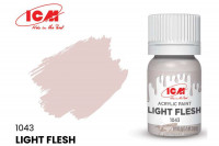 ICM C1043 Светло-телесный(Light Flesh), краска акрил, 12 мл