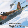 Kovozavody Prostejov 48023 MiG-17 'Fresco-A' (3x camo, ex-SMER) 1/48