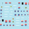 Star Decals 72-A1046 Royal Artillery # 2. British RA in NW Europe. The O.P. tanks.Sherman Mk.V OP, Cromwell Mk.IV OP and Humber Scout Car 1/72