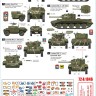 Star Decals 72-A1046 Royal Artillery # 2. British RA in NW Europe. The O.P. tanks.Sherman Mk.V OP, Cromwell Mk.IV OP and Humber Scout Car 1/72