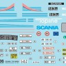 Italeri 00736 Scania T143 M500 Topline truck 1/24