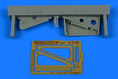 Aires 4807 Fw 190 inspection panel - late (EDU) 1/48